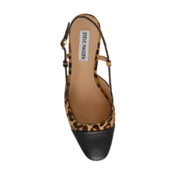Steve MaddenSlingback Belinda-L en cuir leopard