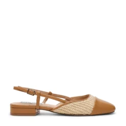Steve MaddenSlingback Belinda en cuir marron