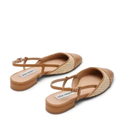 Steve MaddenSlingback Belinda en cuir marron