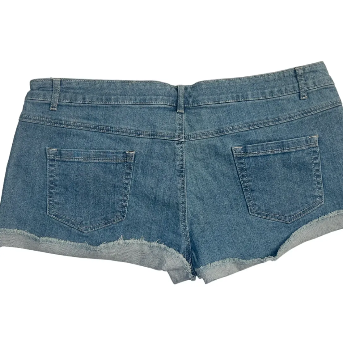 Struggle'sJean short Denim Bleach bleu