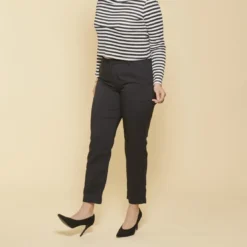 3 SUISSESBlouse manches longues femmenoir;blanc