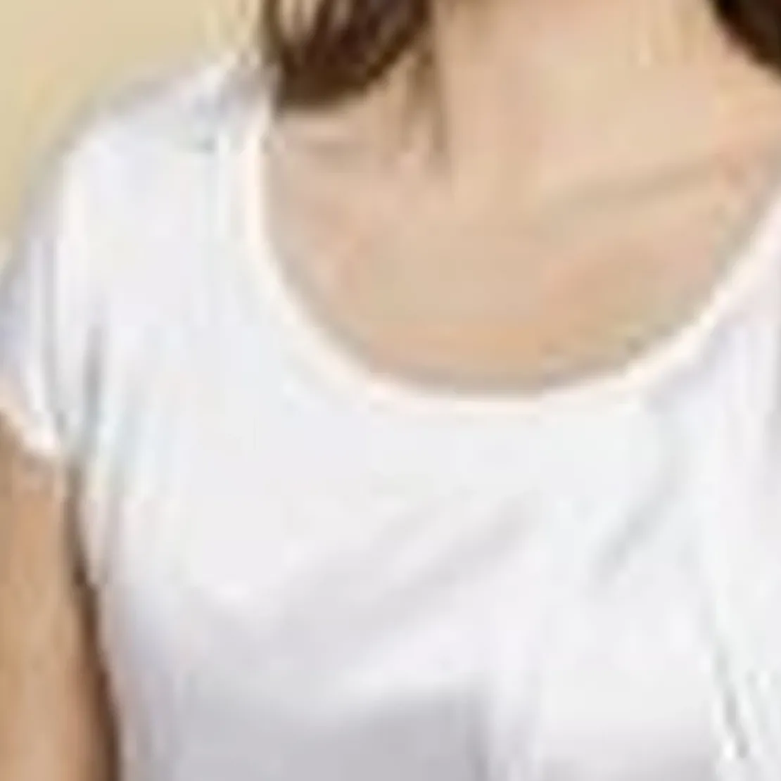 3 SUISSESBlouse Unie Manches Courtes Femme blanc