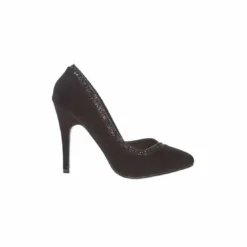 3 SUISSESEscarpins talon haut et fin femme - Noir