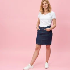 3 SUISSESJupe femme - Bleu