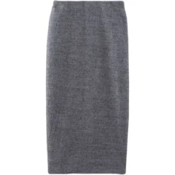 3 SUISSESJupe tube en maille femme 3 SUISSES Collection - Gris