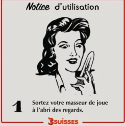 3 SUISSESMini-Vibromasseur Rose