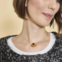 3 SUISSESPull asymétrique manches longues aspect mohair femme - Gris