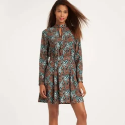 3 SUISSESRobe fluide manches longues femme 3 SUISSES Collection - Multicolore
