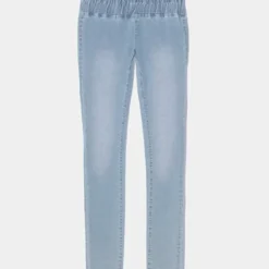 3 SUISSESTregging bleu clair en coton