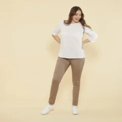 3 SUISSESTregging en twill élastique femme