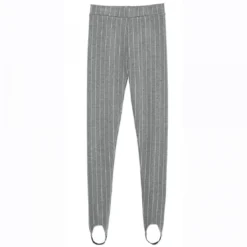 3 SUISSESTregging taille et bas élastiqués femme - Gris