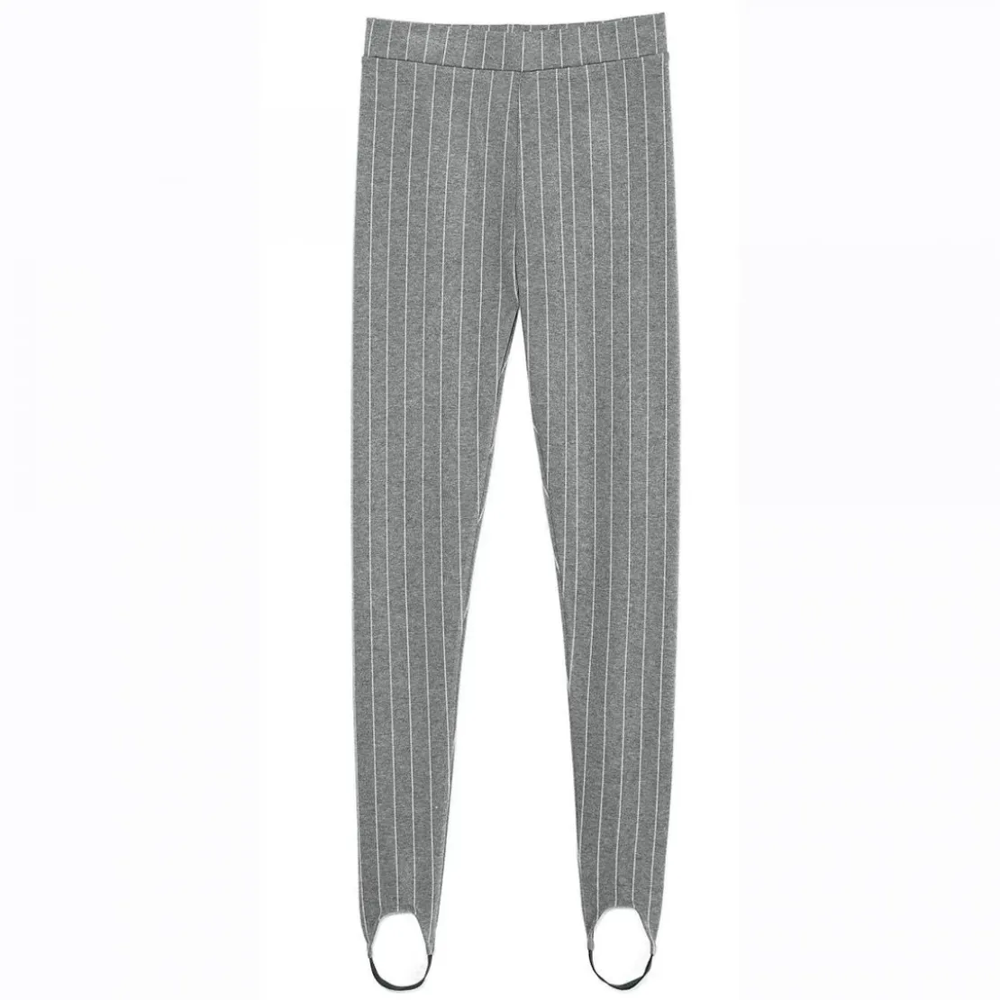 3 SUISSESTregging taille et bas élastiqués femme - Gris