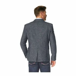3 SUISSESVeston lin et coton Bruno Banani homme - Bleu