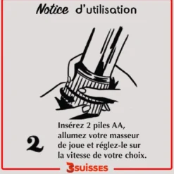 3 SUISSESVibromasseur Doré