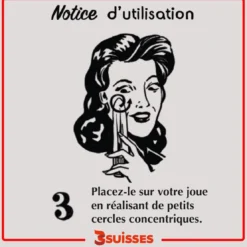 3 SUISSESVibromasseur Doré