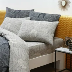 3S. x CollectionDrap-housse coton AMARANTE