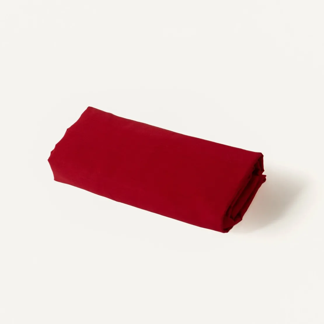 3S. x CollectionDrap-housse en coton - TRIO - Rouge