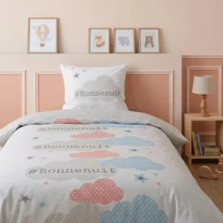 3S. x CollectionHousse de couette coton BONNE NUIT