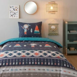 3S. x CollectionHousse de couette coton WAPIKONI