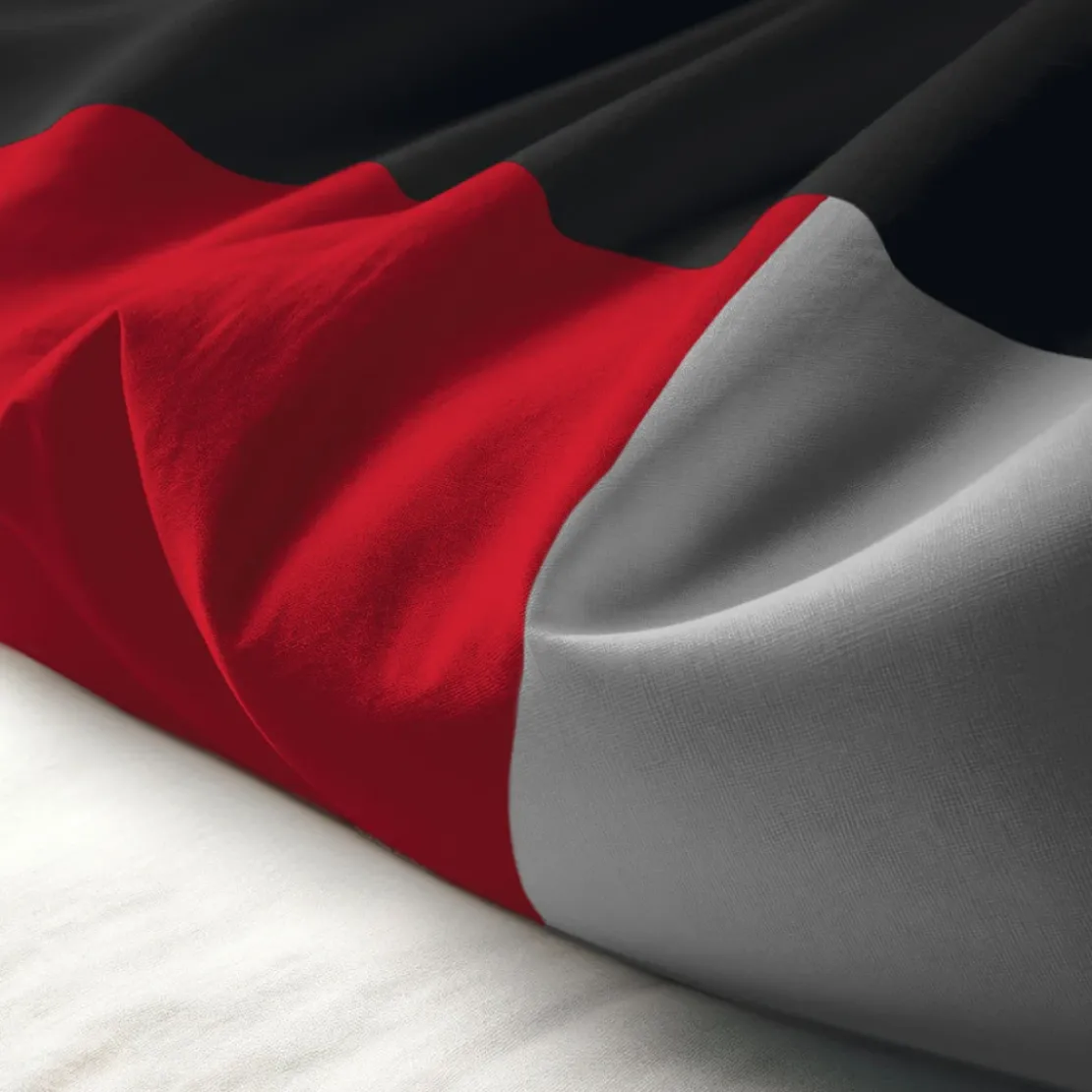 3S. x CollectionHousse de couette en coton - TRIO - Rouge