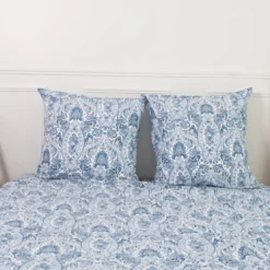 3S. x CollectionParure de lit en coton - MISTRY - Bleu