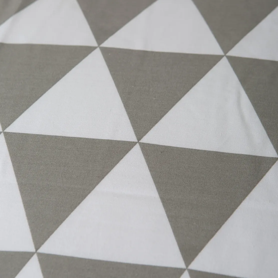 3S. x CollectionParure de lit en Coton - LORENZ- Gris/Blanc