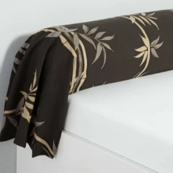 3S. x CollectionTaie de traversin en coton TAO - Marron