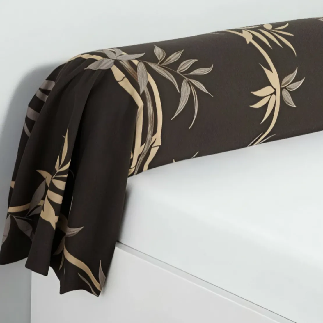 3S. x CollectionTaie de traversin en coton TAO - Marron