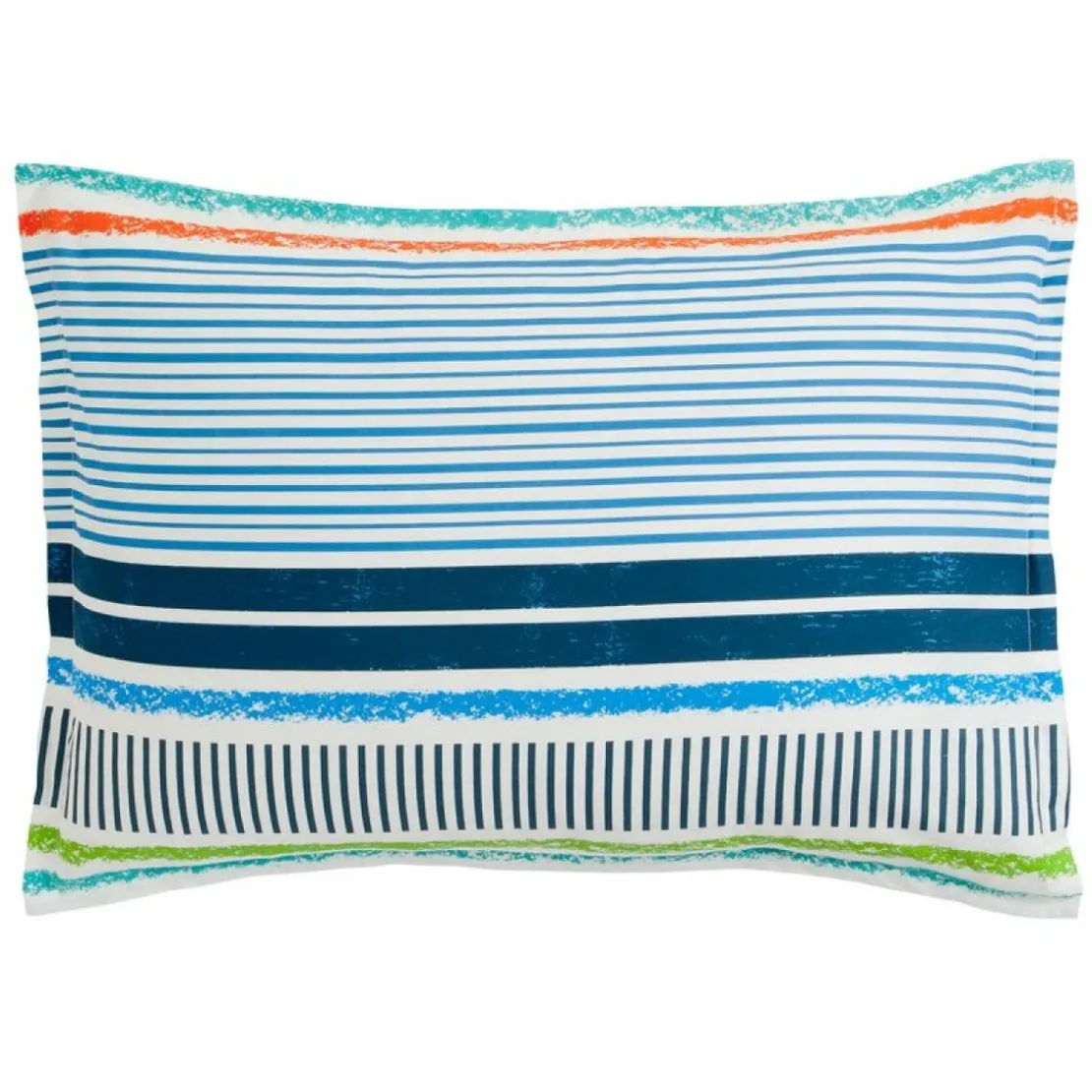 3S. x CollectionTaie de traversin en coton MARINE