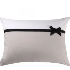 3S. x CollectionTaie d'oreiller percale de coton ROMAN