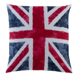 3S. x CollectionTaie d'oreiller anglais Coton - OLD FLAG - Bleu