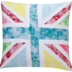 3S. x CollectionTaie d'oreiller coton OLD FLAG - Multicolore