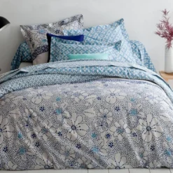 3S. x CollectionTaie d'oreiller, ou de traversin en percale de coton AUGUSTINE