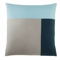 3S. x CollectionTaie d'oreiller en coton - TRIO - Bleu