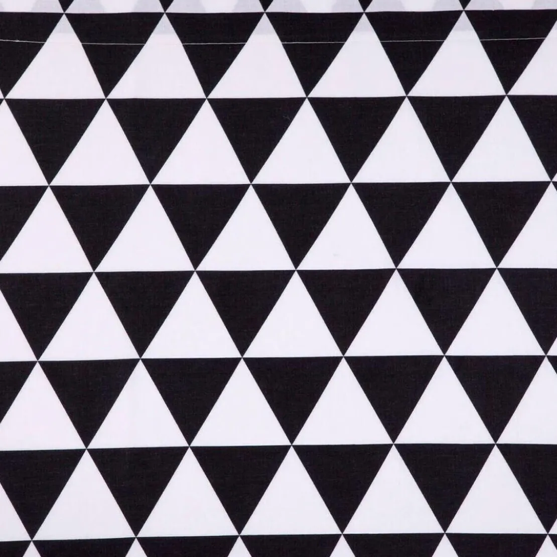 3S. x CollectionTaie d'oreiller en coton - LORENZ - Noir/Blanc