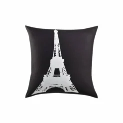 3S. x CollectionTaie d'oreiller coton STRUCTURE - anthracite