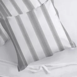 3S. x CollectionTaie d'oreiller coton - MARKUS - Gris