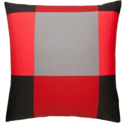 3S. x CollectionTaie d'oreiller coton KUBIKAL - Rouge