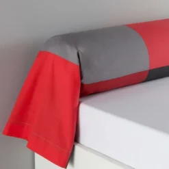 3S. x CollectionTaie d'oreiller coton KUBIKAL - Rouge