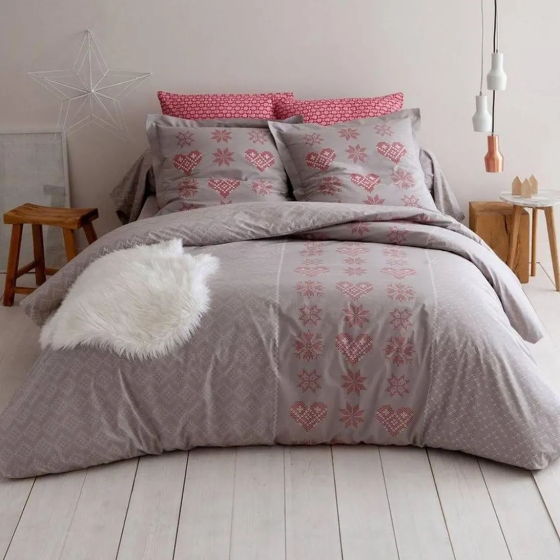 3S. x CollectionTaie d'oreiller coton VALMOREL