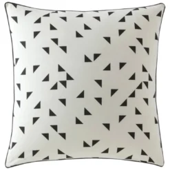 3S. x CollectionTaie d'oreiller coton HAPPY BLACK