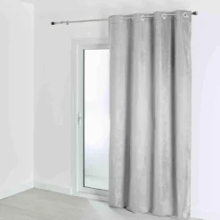 3S. x HomeRideau Doublure Obscurcissante 140x260cm PROTECT - Argent