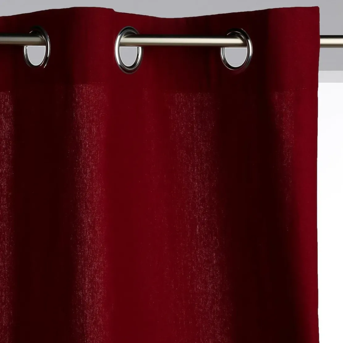 3S. x HomeRideau rouge "Panama" 140x260