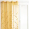 3S. x HomeVoilage brodé 140x240 “Izzy” - ocre