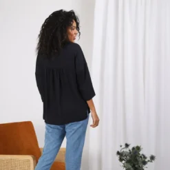 3S. x Le VestiaireBlouse fluide manches 3/4 Eve