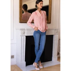 3S. x Le VestiaireBlouse manches longues rayéeValentino en viscose