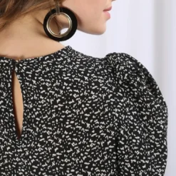 3S. x Le VestiaireBlouse manches ballons Gabi