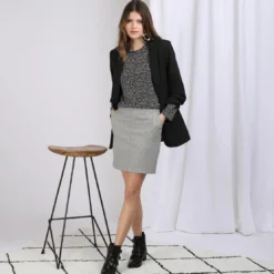 3S. x Le VestiaireBlouse manches ballons Gabi