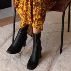 3S. x Le VestiaireBottines Lucy noir