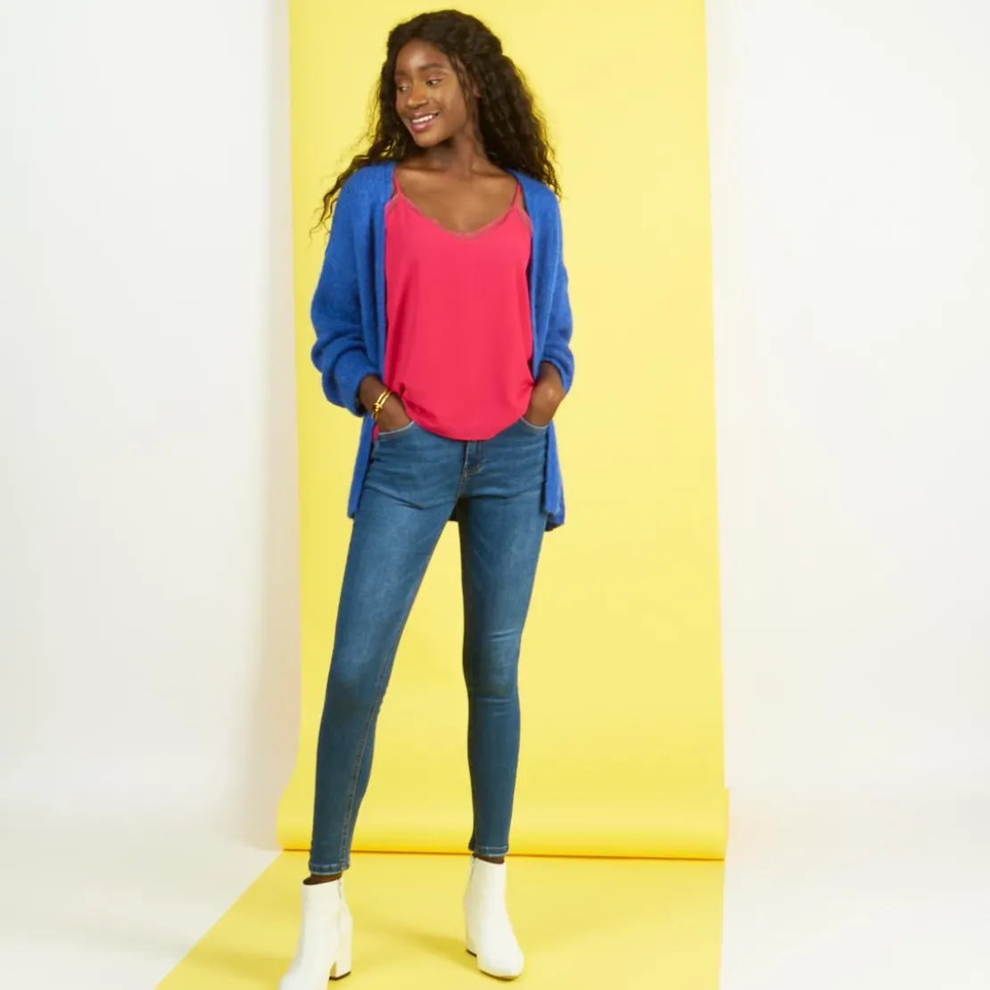 3S. x Le VestiaireGilet mohair Gary